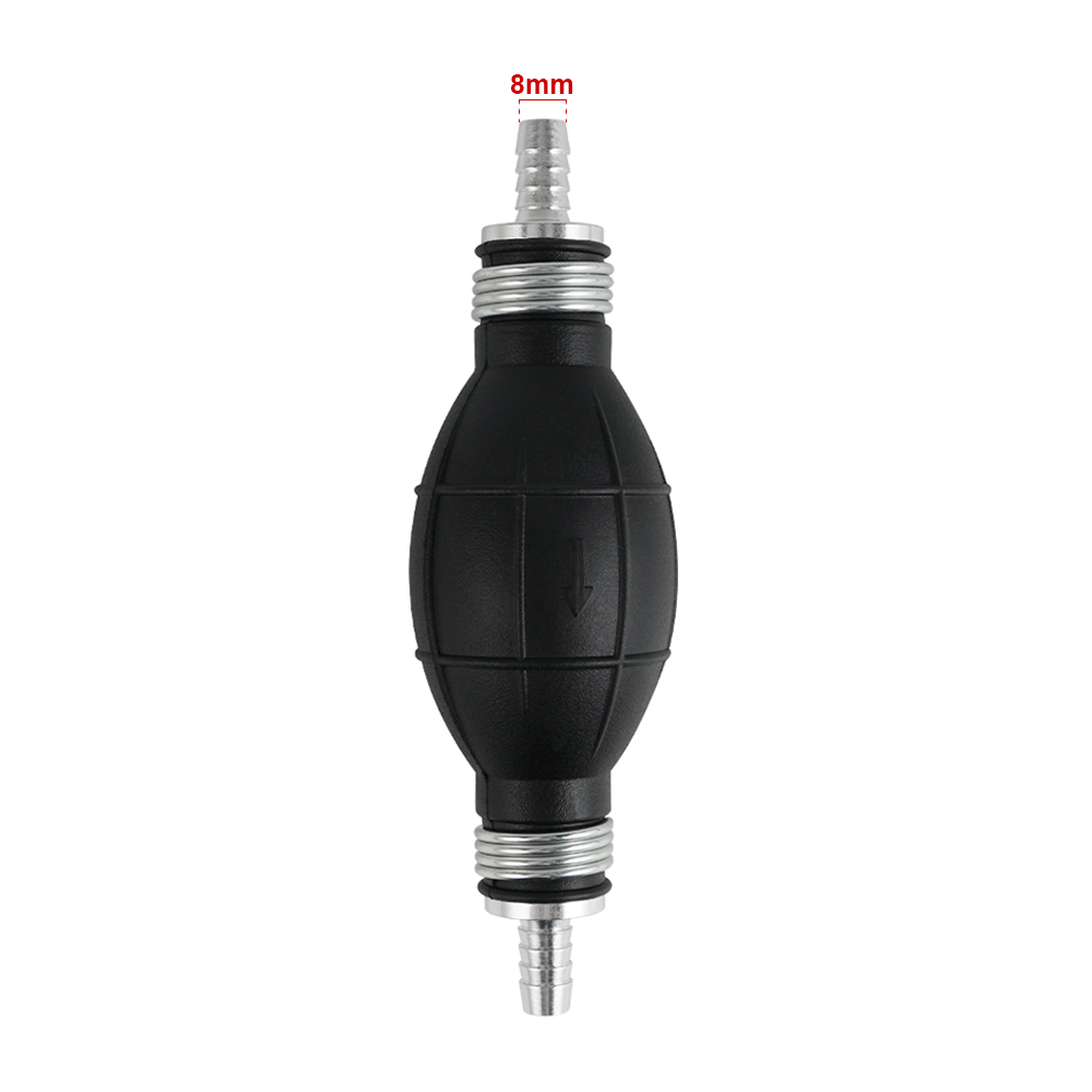 sthus Pouvoir 2x 6mm 1/4 Fuel Line Hand Primer Bulb Liquid Transfer For Boat Ma