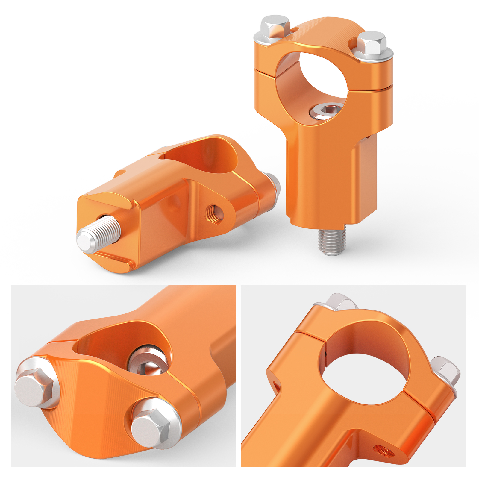 Handlebar Risers 52MM Height For KTM EXCF250 EXCF350 EXCF450 EXCF500